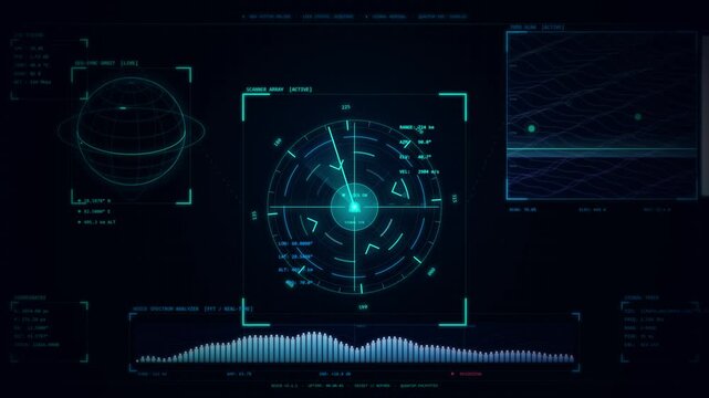 HUD Circle Target motion Animation