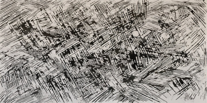 Abstract charcoal pencil sketch with chaotic crosshatching hand drawn crosshatching abstract charcoal monochrome scribble graphite creative background illustration expression artistic