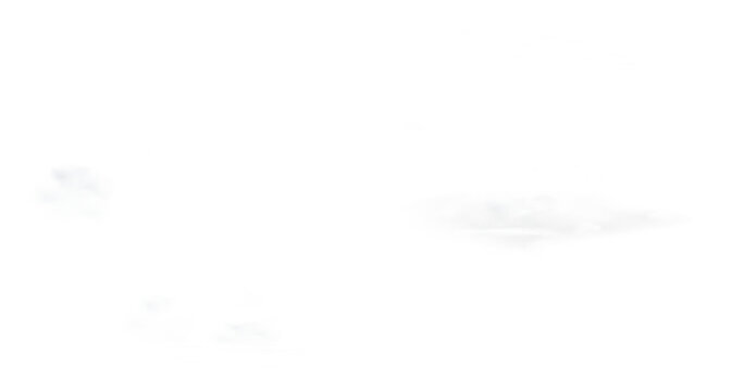  cloud sky set of isolated white clouds with various shape and size on transparent background vector illustration