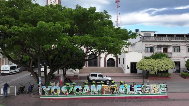 Municipio de Campoalegre - Huila - Colombia Toma en dron / Municipality of Campoalegre - Huila - Colombia Drone footage