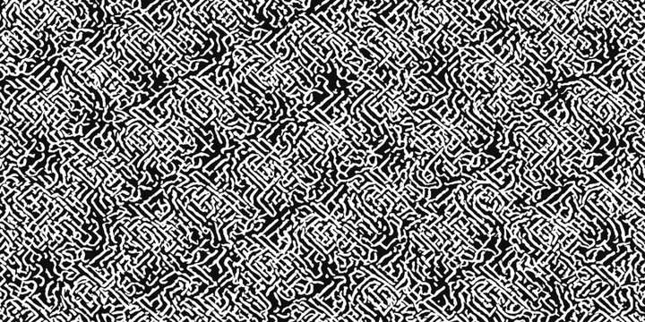 Seamless Binary Code Pattern Background Texture Design