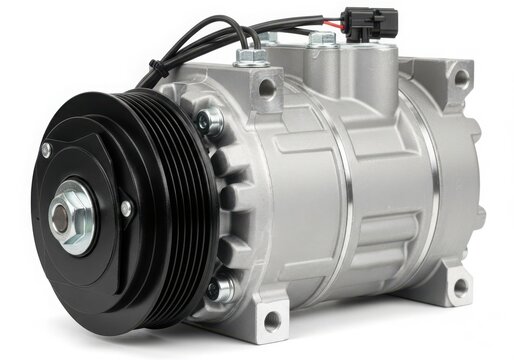 Electric car air conditioning compressor unit