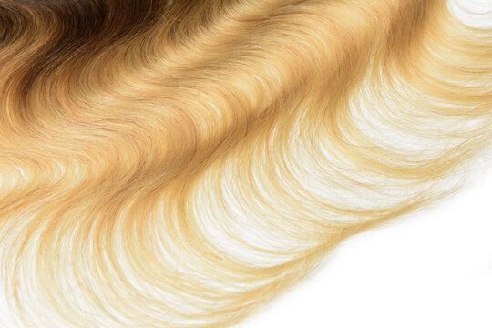 Body wavy black to blonde ombre human hair weaves extensions bundle
