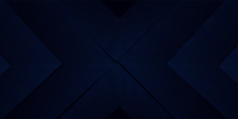 Fototapeta premium Premium Navy pattern background. Geometric shape. Line triangle element futuristic