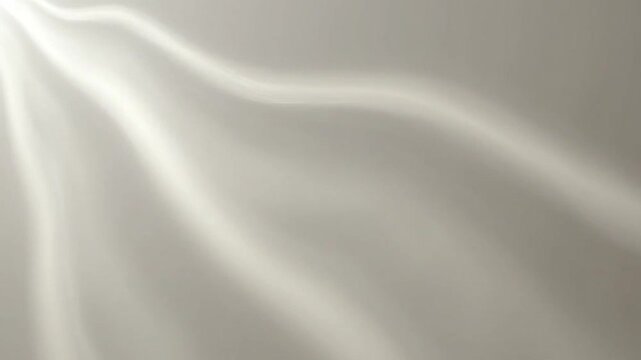 Bright white light beams shine diagonally across a soft neutral background