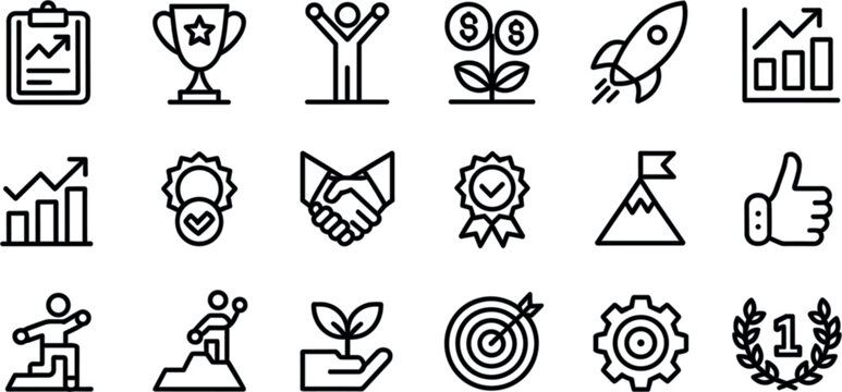 Black and White Interlocking Rings Vector Illustration for Olympic Sports Events, Team Partnership Agreements, Interconnected Chain Concepts, and Abstract Geometric Graphic Designs