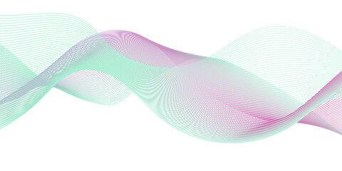 Fototapeta premium Glowing waveform frequency futuristic energy sound waves technology concept background. Abstract blue wave line vector business texture. Pattern line blend curve flow futuristic background.