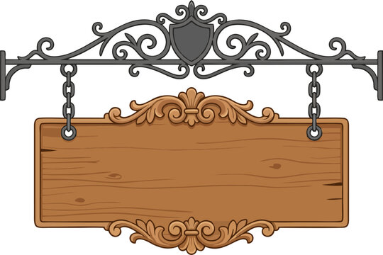 Old Wooden Sign