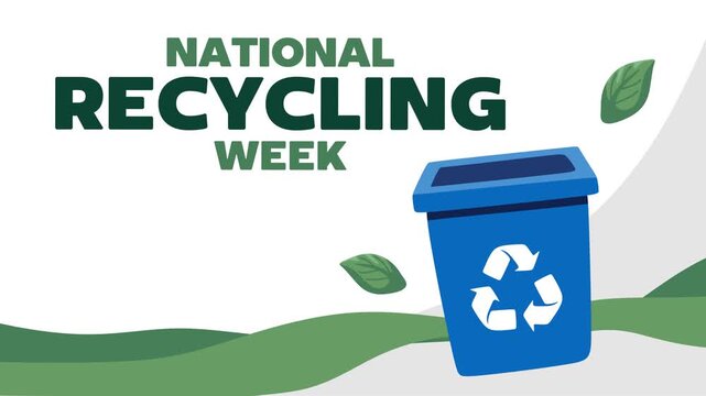 national recycling week for better waste utilization