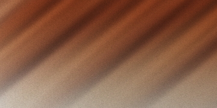 Diagonal brown shadows over beige textured wall creating dramatic light play with warm earth tones and organic architectural feel.