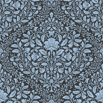 Traditional Ornate Baroque Botanical Artwork