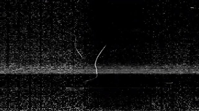 glitch VHS overlay, for noise error screen vintage TV analog.