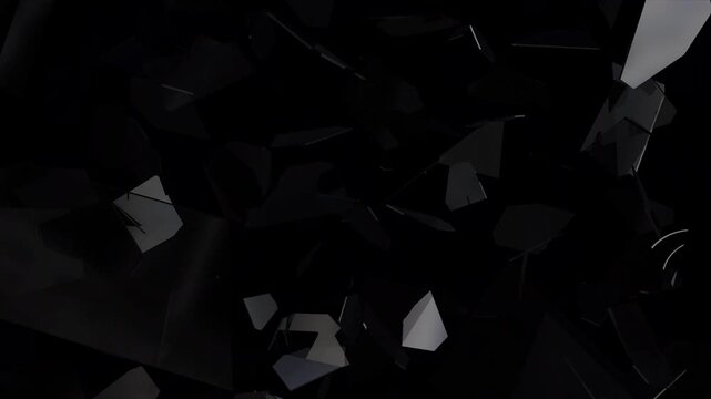 Mesmerizing 3D loop animation featuring a pair of futuristic, fox-masked figures dancing in a dark, glowing red environment, perfect for visual experiences