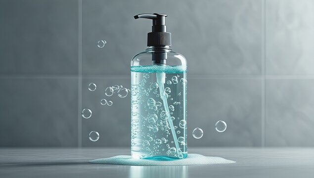 Liquid soap dispenser filled with diluted watery soap hack