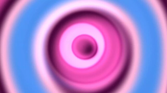 Abstract Organic Shapes Flowing and Morphing in Psychedelic Colors.