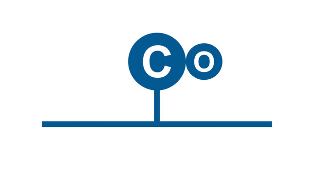 Carbon Monoxide Molecule Icon