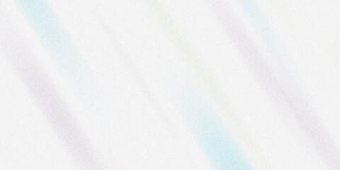 Fototapeta premium Soft pastel diagonal light streaks on clean white background with subtle rainbow refraction for ethereal minimalist graphic design.