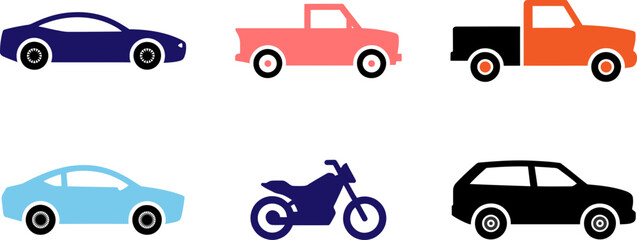 Fototapeta premium Premium Care and Bike Icon Set Collection – Modern Healthcare & Bicycle Vector Icons Bundle