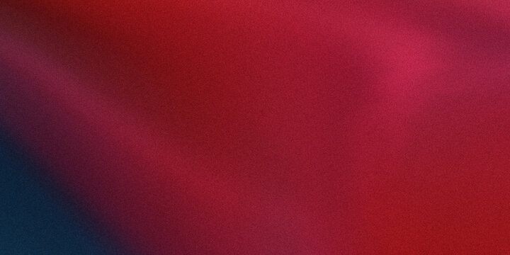 Vibrant red abstract background with soft light rays and dark blue accents, smooth gradient and subtle grainy texture.