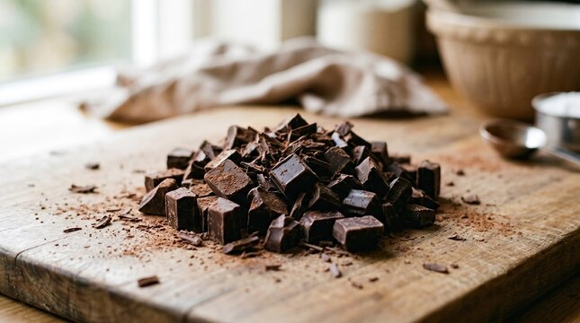 chocolate brownie with nuts