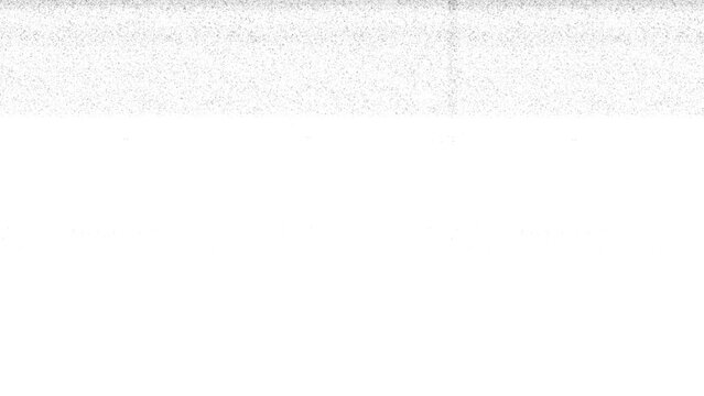 Digital Glitch Blocks Overlay, Data Corruption Texture, Screen Error Effect, Futuristic Technology Distortion Background Isolated on Transparent Background