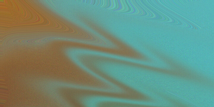 Abstract background featuring wavy lines with soft turquoise and brown gradient colors for modern creative graphic design projects.