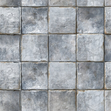 Aged Concrete Tile Seamless Texture