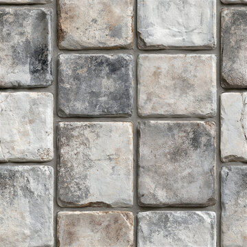 Aged Concrete Tile Seamless Texture