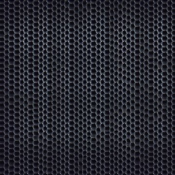 A flexible synthetic net surface with woven grid structure and breathable design.