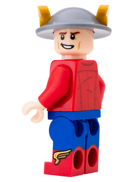 Dortmund - Deutschland 30. Mai 2026 - Leog Minifigure Superheld The Flash