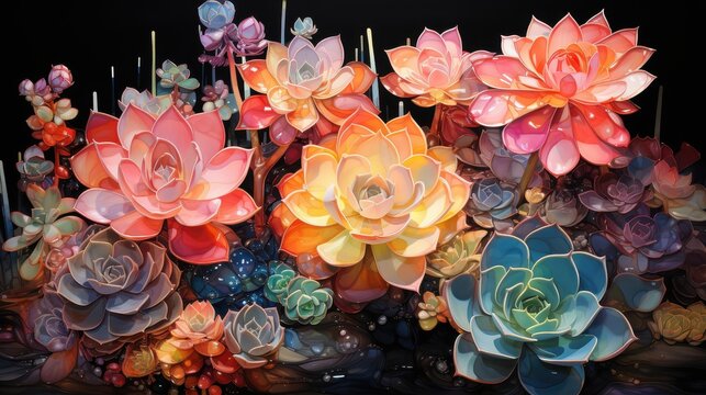 Succulent Splash