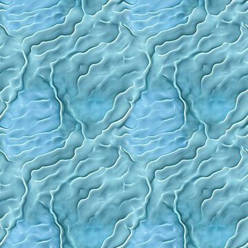 A fluid reflective surface with dynamic movement and natural transparency.