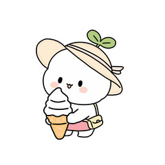 Fototapeta premium Narmi Summer Character