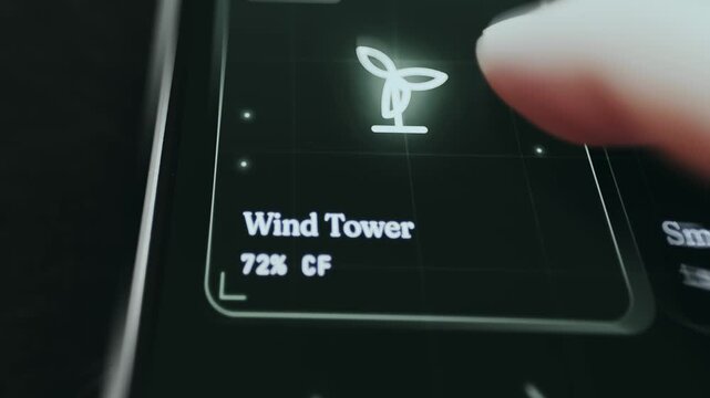 Wind Tower capacity factor of 72 percent CF