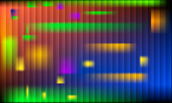 Colorful vertical gradient abstract art with glowing light effects, abstract