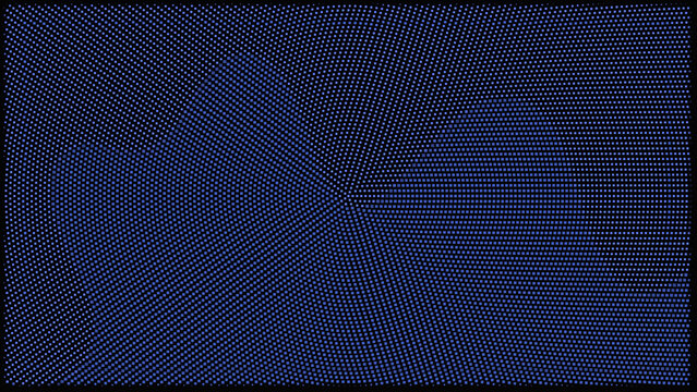 Abstract Halftone Dotted Wave Gradient Background