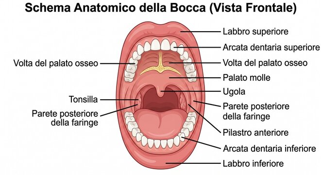 Rappresentazione della bocca