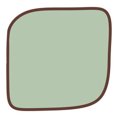 Obraz premium Rounded Corner Note