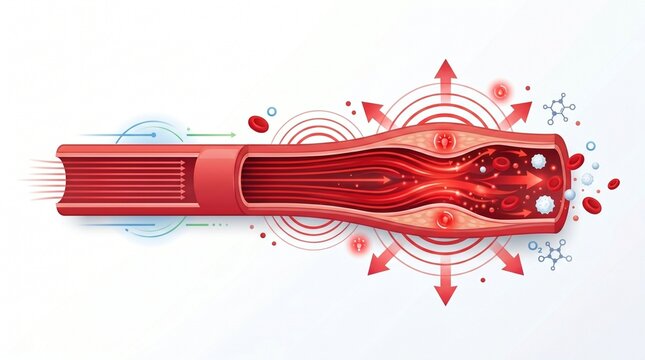 Arterial Pressure And Hypertension Medical Illustration