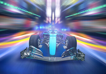 Obraz premium F1 Race car, Speed racing