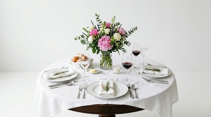 Fototapeta premium wedding table decoration