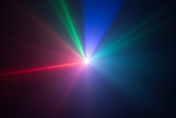 Fototapeta premium Vibrant Light Convergence