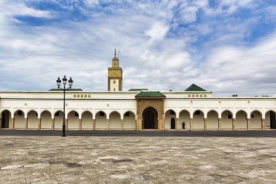 Royal Palace in the Government Quarter, Ville Nouvelle, Rabat, Rabat-Sal&eacute;-K&eacute;nitra, Morocco