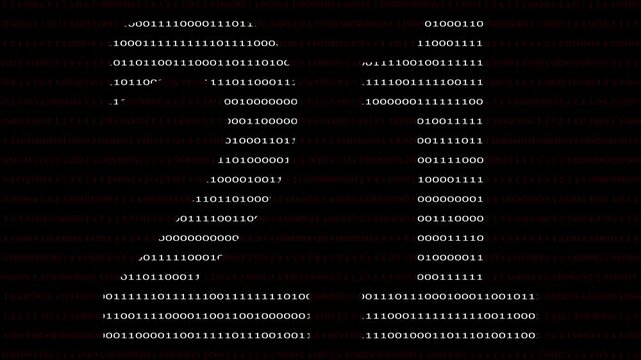 21 Number name in Binary Code Pattern. Binary numbers base background. Digital technology.