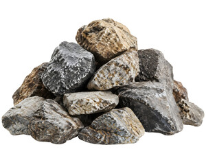 Fototapeta premium Pile Of Natural Rocks