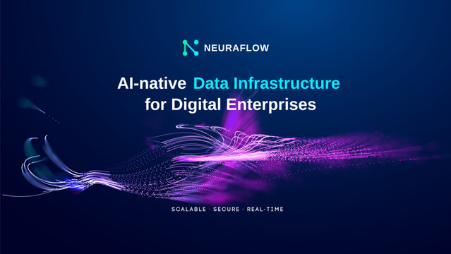 Background data wave and ai abstract blue with digital tech intelligence. Network bg voice and sustainable line flow with 3d neon technology. Concept ripple graphic and big light pink.