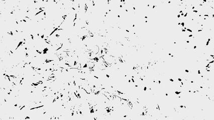 Obraz premium Black Speckled With Random Marks. Abstract Organic Irregular Shape Grunge Background Texture suitable for use as a overlay or element in graphic design projects