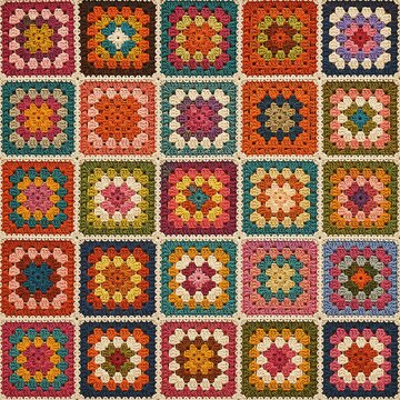 colorful flower pattern