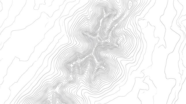 Abstract Topographic Contour Map Texture Grid