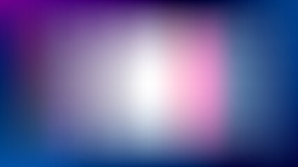 Fototapeta premium Vibrant purple and blue gradient background with soft light